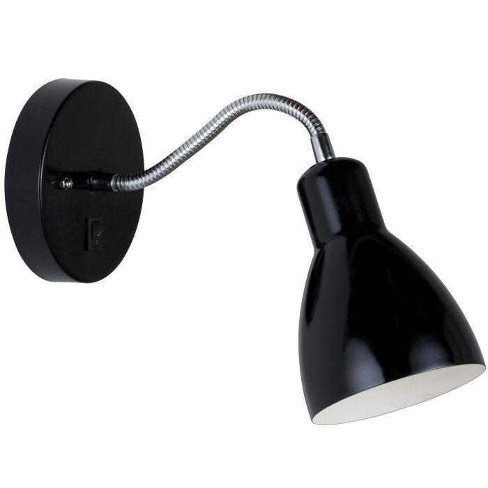 Nordlux Cyclone vegglampe svart